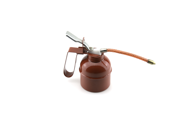 Garage door lubrication tool